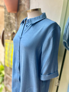Vestido Camisero Lino