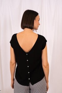 Top Aruba Reversible Negro