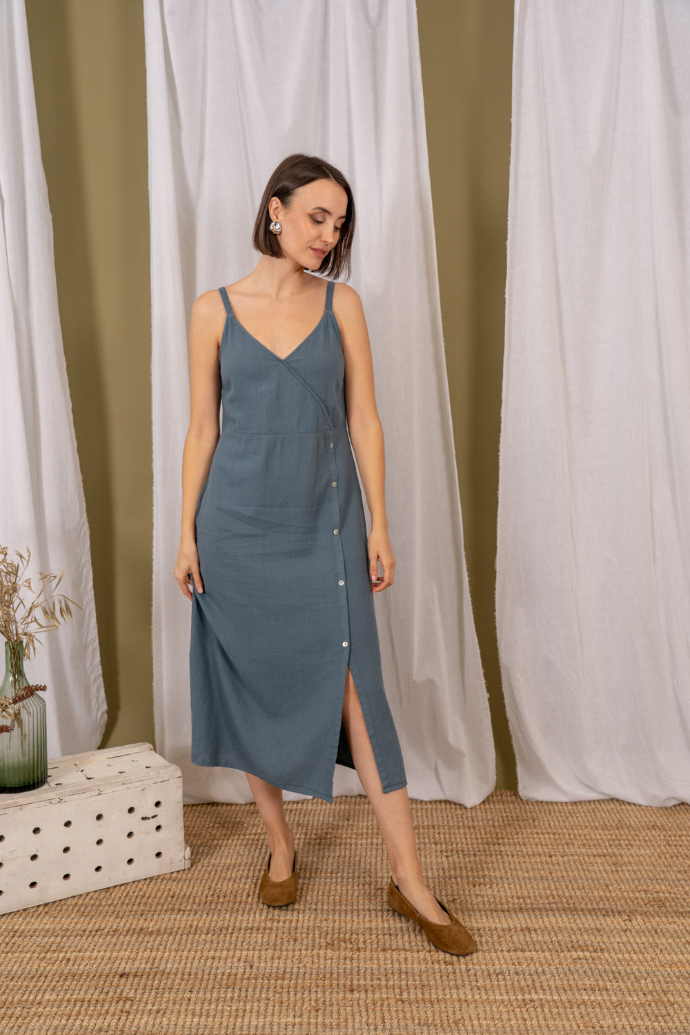 Vestido Bahamas Aqua
